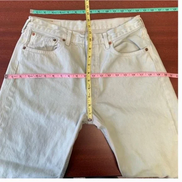 Vintage 501 European Levi's Very Cool Teal Color